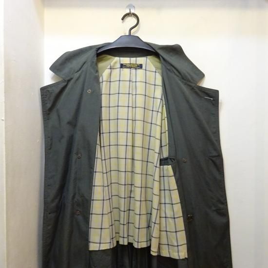 80sヴィンテージ USA製 ブルックスブラザーズ ギャングコート/カーコートM 古着 80s USA製 Brooks Brothers ダブルブレスト トレンチ