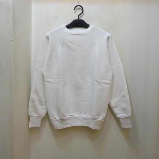 50s 60s VINTAGE HANES SWEAT SHIRT 白 グランジ