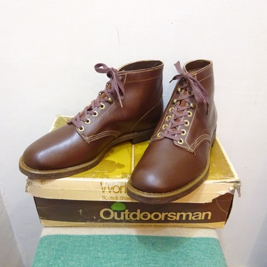 デッド 50年代製 Outdoorsman by International Shoe ワークブーツ