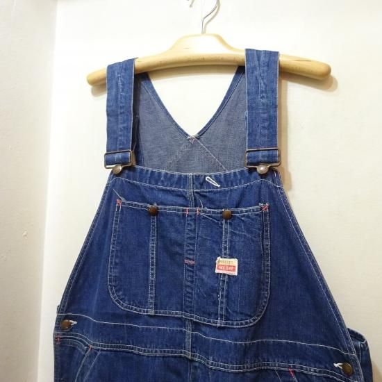 60s PAY DAY オーバーオール ビッグサイズ 50-60's PAYDAY デニムオーバーオール “DEADSTOCK” - used&vintage box