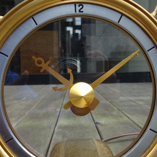 置き時計 ミステリークロック ￼￼マスター社幅55 - 置時計