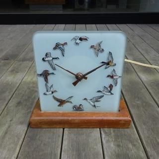60/70's Duck Hunting Design Clock ֤