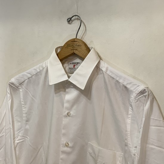 デッド 60年代製 ARROW ホワイト スーピマコットン シャツ