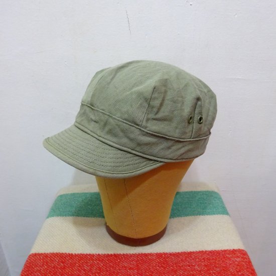 40s/40年代/USarmy/ミリタリーキャップ/CAP/帽子/カーキ