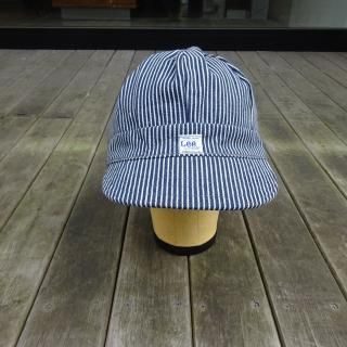 Dead Stock 60's Lee Hickory Stripe Work Cap Lot : EC-38 size 7 1/4