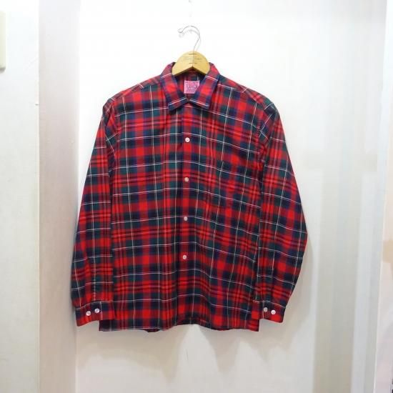 60年代製 AMC Sportswear コットン オープンカラーシャツ 60年代製 AMC Sportswear コットン オープンカラーシャツ