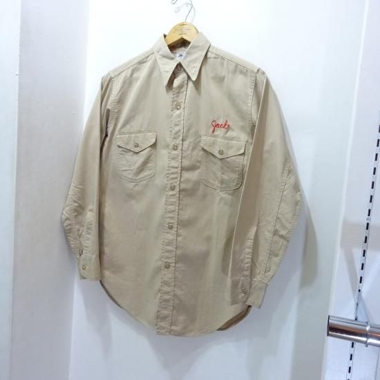 ヴィンテージ ワークシャツ 60s マチ付き