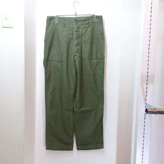 60s U.S ARMY コットン ベイカーパンツ 34×31 ヴィンテージ