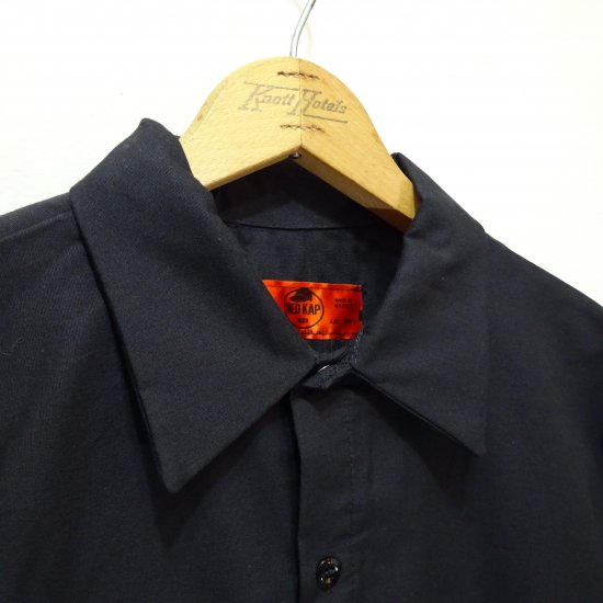 新品 RED KAP レッドキャップ ワークシャツ size L 黒|ヴィンテージ