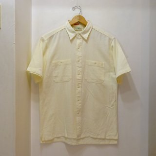 80's L.L.Bean Cool Weave Cotton Shirts size M