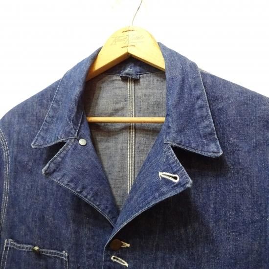 表記不明40〜50s HERCULES vintage denim coverall - カバーオール