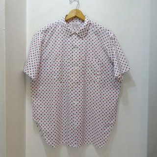 60's Vintage Open Collar Shirts  size XL