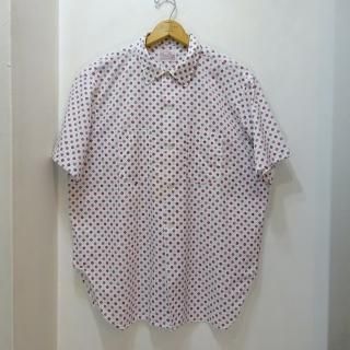 60's Vintage Open Collar Shirts  size XL