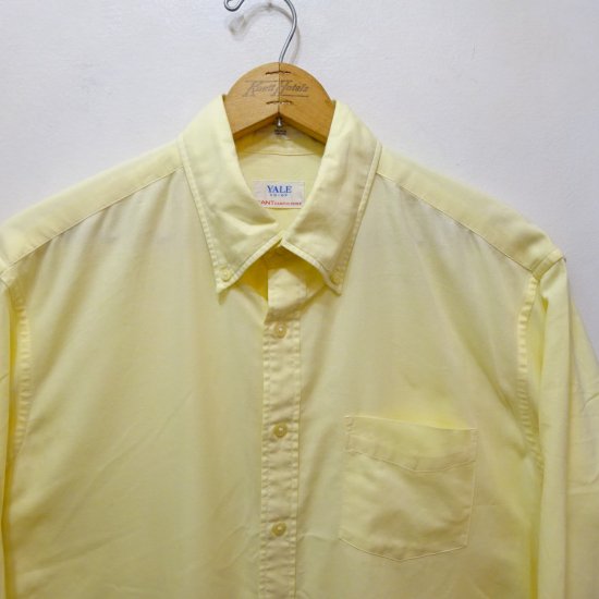 80年代製 GANT for YALE Coop オックスフォード ボタンダウンシャツ ...