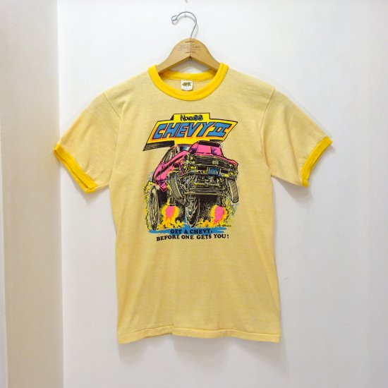 70年代製 ラッセル シボレー プリント Tシャツ|ヴィンテージストアGRACE