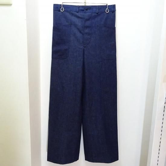 WW2 デッドストック 40年代U.S.NAVY デニムトラウザー W32