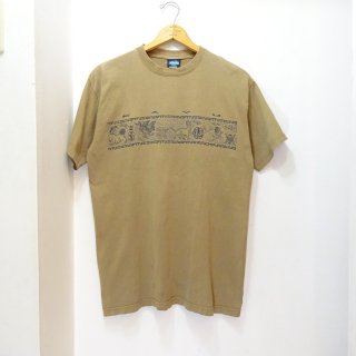 90's KAVU Cotton Printed T-Shirts size M 