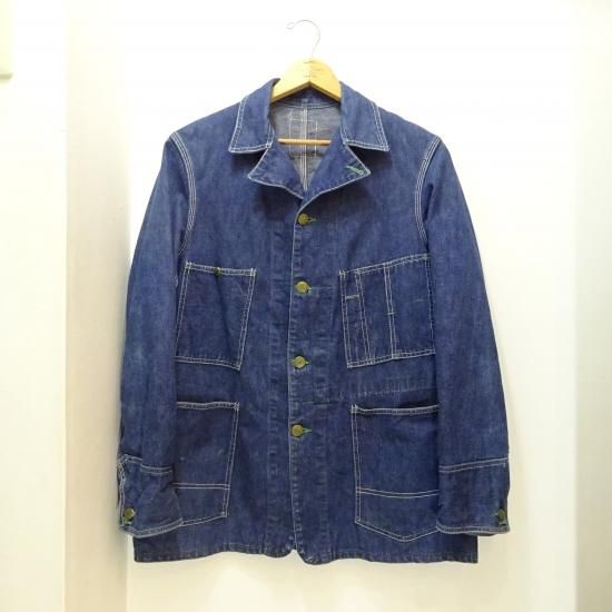 50年代製OSHKOSHデニムデニムカバーオール size about 38|ヴィンテージ