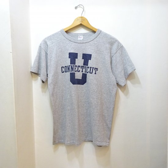80年代製 チャンピオン “コネチカット大学” Tシャツ size L ...
