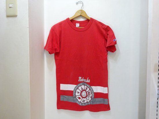 80s　ヴィンテージ　Tシャツ　赤　サイズM