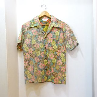 70's Duke Kahanamoku Cotton Hawaiian Shirts size L