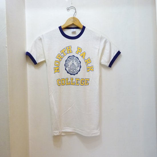 70年代 チャンピオン Champion バータグ カレッジTシャツ USA製 メンズS ヴィンテージ /eaa356052