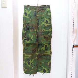 60's U.S.ARMY Jungle Fatigue Field Pants Green Leaf 