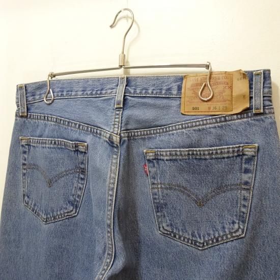90年代製 リーバイス 501 デニムパンツ アメリカ製 表記 W36 L29 90年代製 リーバイス 501 デニムパンツ アメリカ製 表記 W36 L29