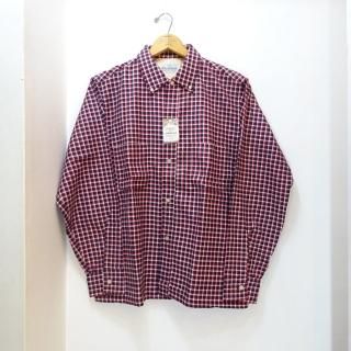 Dead Stock 50's ALAMO Printed Flannel B.D Shirts size M