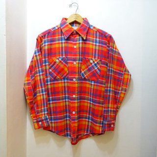 70's King Kole Heavy Flannel Work Shirts size M