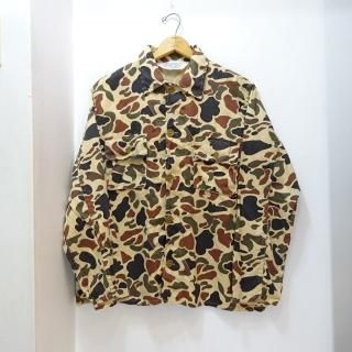 70's Seaway Duckhunter Camo Cotton Jacket size L