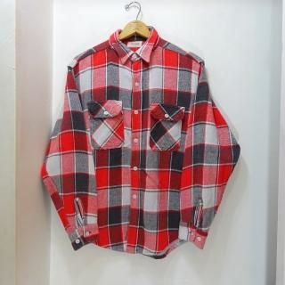 60's Powr House Heavy Flannel Work Shirts size 15