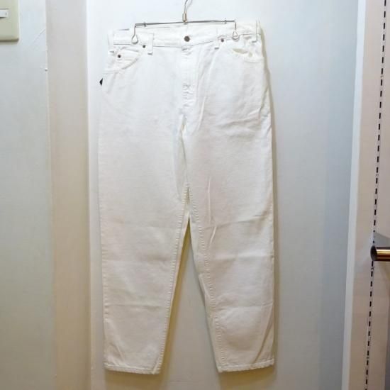 【USA製】Levi's 501 90’s ホワイトデニム W34 L30 06 ファッション リーバイス 501 90s USA製 ホワイトデニム W34