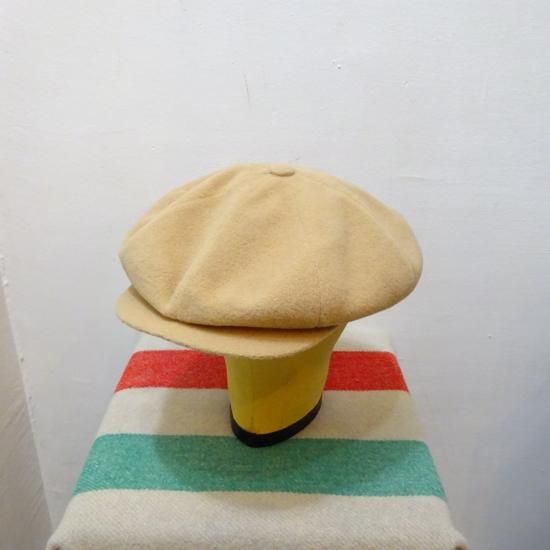 vintage 60~70年代 ウール ニュースボーイキャップ size 7 1/4 vintage 60~70年代 ウール ニュースボーイキャップ size 7 1/4