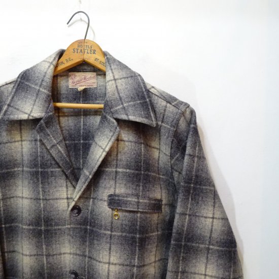50年代製 Merrill Woolens オンブレーチェック ウールジャケット