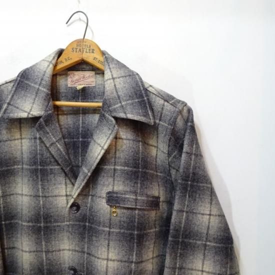 50年代製 Merrill Woolens オンブレーチェック ウールジャケット 50年代製 Merrill Woolens オンブレーチェック ウールジャケット