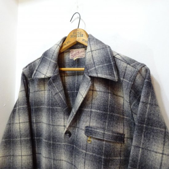 50年代製 Merrill Woolens オンブレーチェック ウールジャケット 