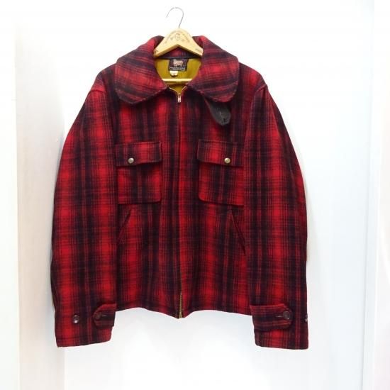 美品　50's〜Vintage WOOLRICH Wool Jacket Red