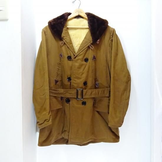 【40s】 Mackinaw Coat マッキーノ ダック ムートン ボアUSA