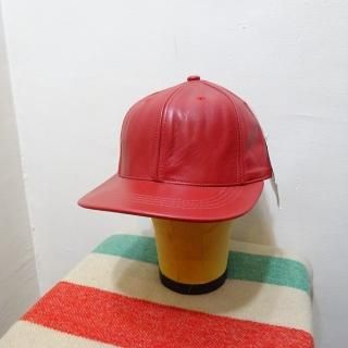 Dead Stock 80's Winner Leather Cap size 7 1/8