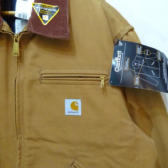 デッド 2010年製 カーハート ブラウンダック デトロイトジャケット