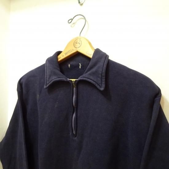 50’s vintage half zip sweat