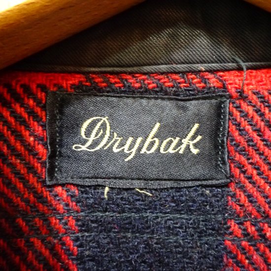50年代製 Drybak バッファローチェック ウールシャツ|ヴィンテージストアGRACE