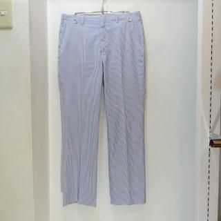 Dead Stock 80's Seersucker Slacks size W33 L29