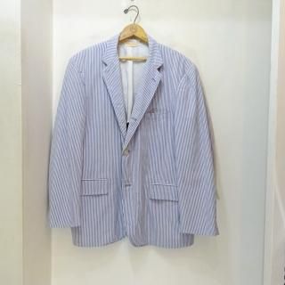 70/80's Brooks Brothers 3 Button Seersucker Jacket size about 40R