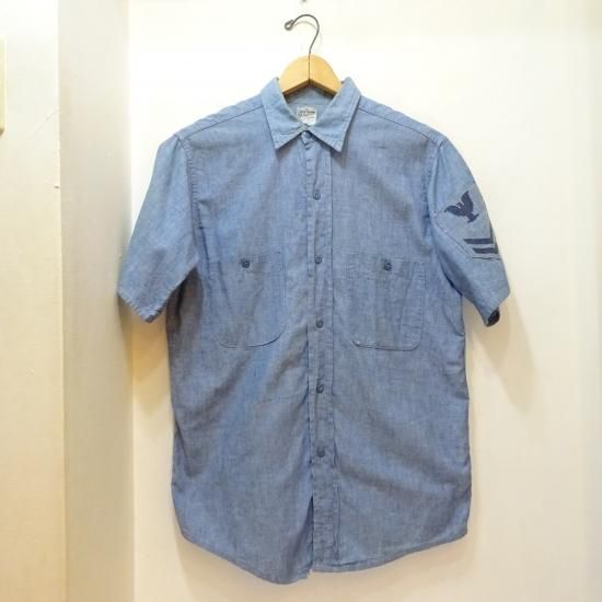 70s good repair Beltex chambray shirt