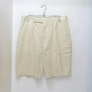 Dead Stock 70's Izod Off-White Cotton Shorts size 36(ɽ)