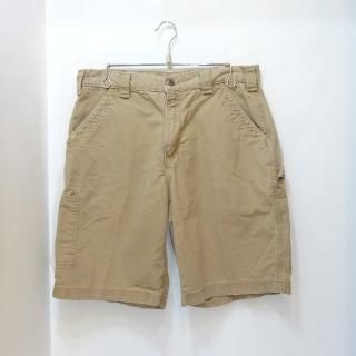 2009y Carhartt Brown Duck Work Shorts size W34