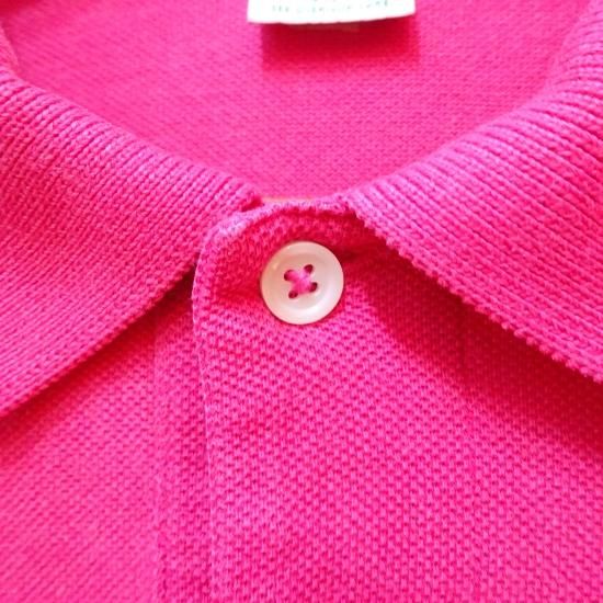 80s USA製 CHEMISE LACOSTE ラコステ 無地 コットン ポケットT