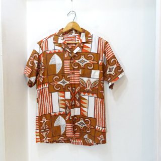 70's Vintage Cotton Hawaiian Shirts size about S